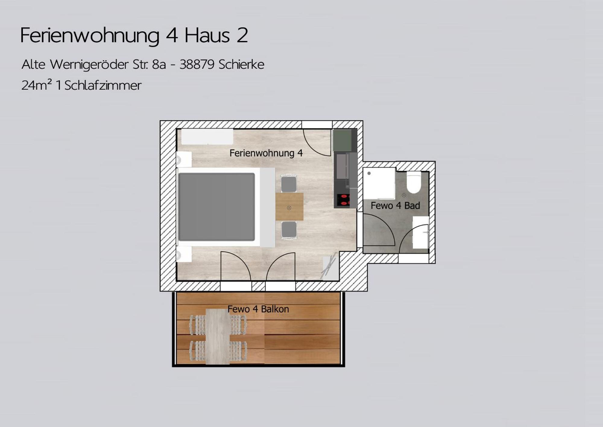 Auszeit-Im-Harz Haus 2 Wohnung 4 Schierke Exterior foto